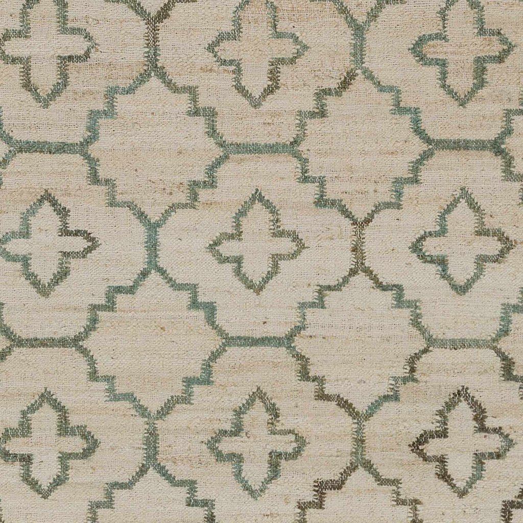 Coffeyville Handcrafted Fringed Jute Carpet - Clearance