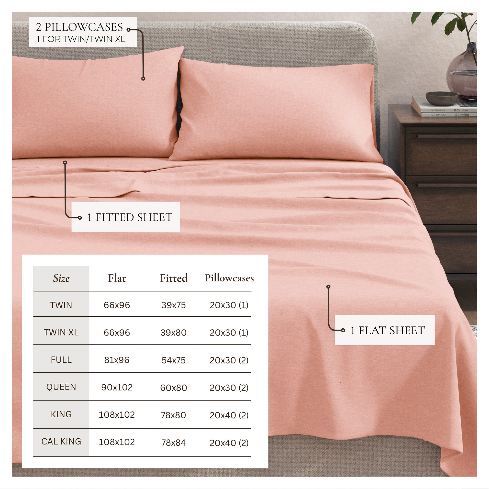 4-Piece Jersey Sheet - Carmen Collection