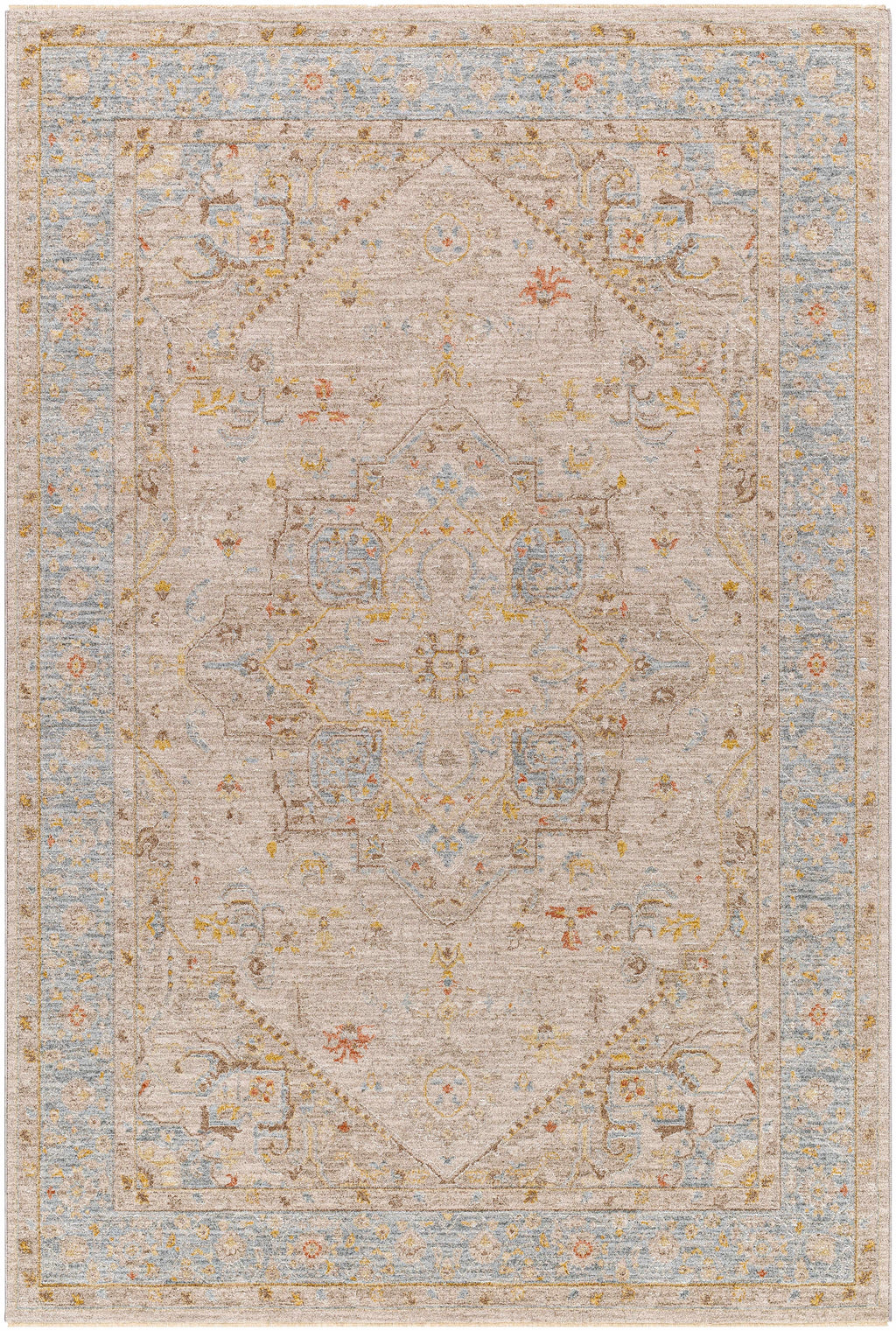 Ehan Cream Oushak Rug