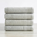 4 Pack Ribbed Hand Towels - Rori Collection