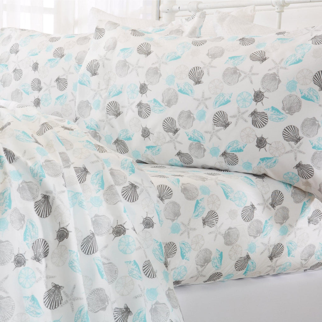 4-Piece Coastal Microfiber Sheet - Newport Collection