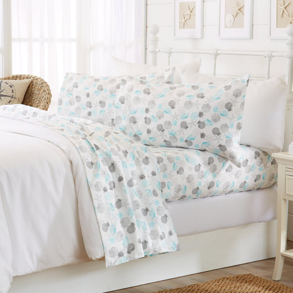 4-Piece Coastal Microfiber Sheet - Newport Collection