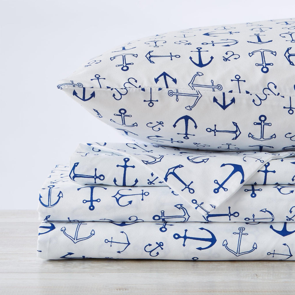 4-Piece Coastal Microfiber Sheet - Newport Collection