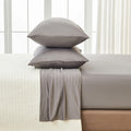 4-Piece Interlock Microfiber Sheet Set - Mackenna Collection
