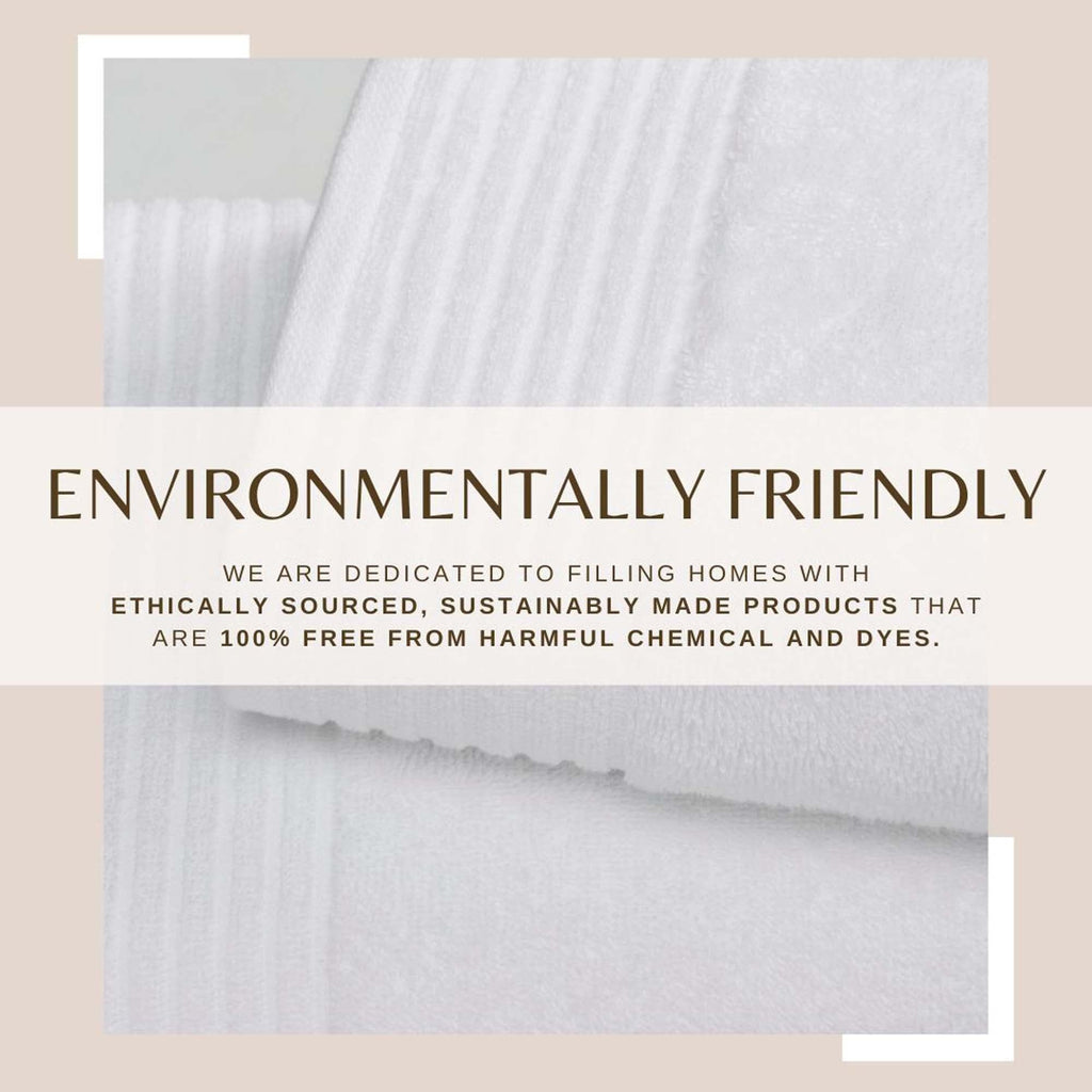 4 Pack Cotton Bath Towels - Kasper Collection