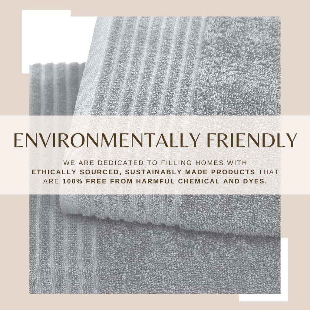 6 Pack Cotton Hand Towels - Kasper Collection