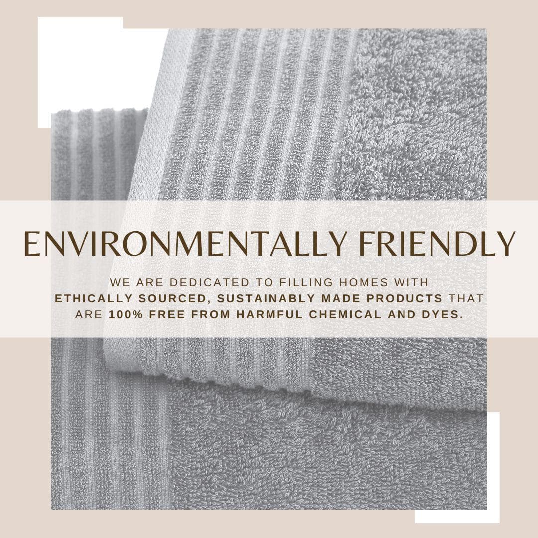 6 Pack Cotton Hand Towels - Kasper Collection