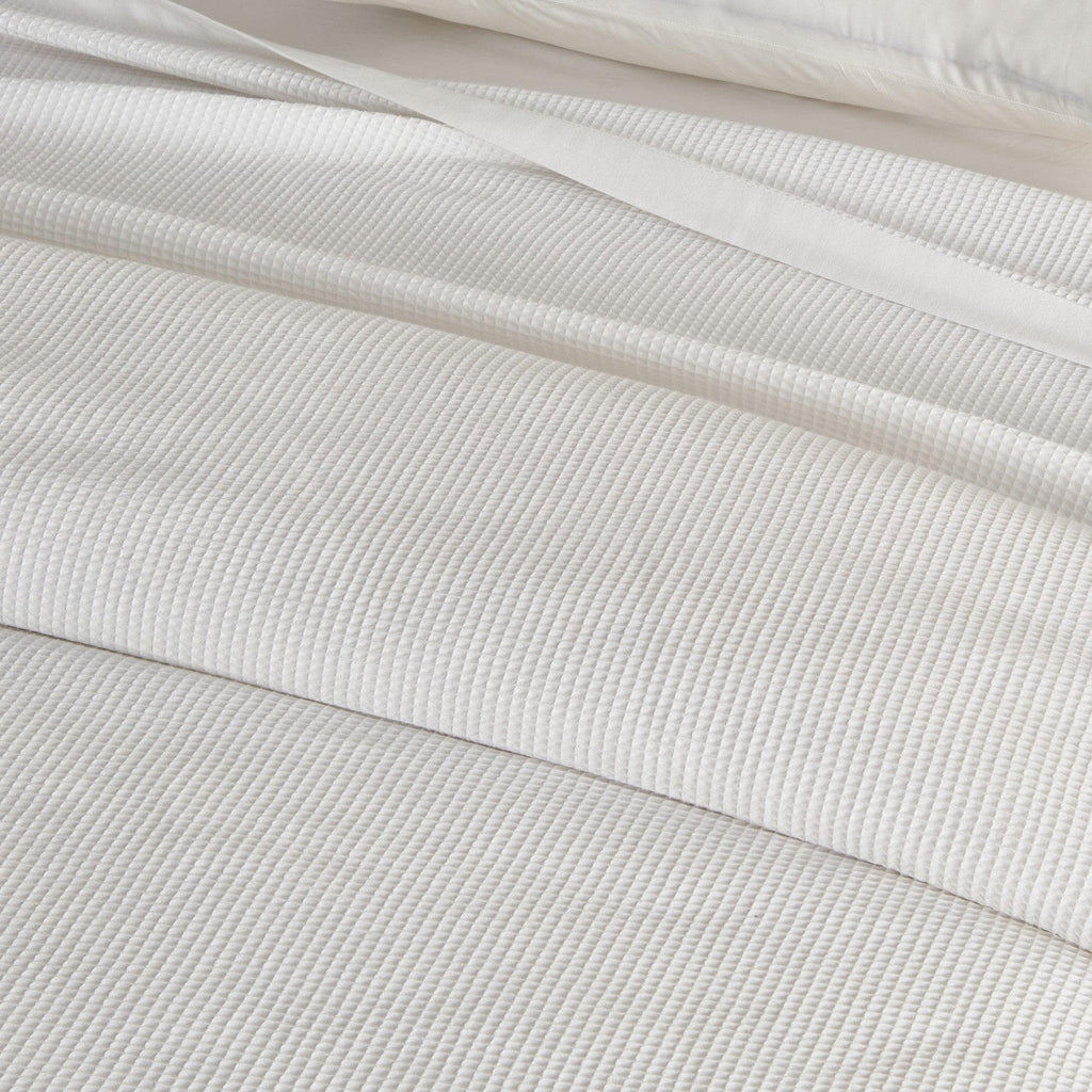 100% Cotton Small Waffle Weave Blanket - Hazel Collection