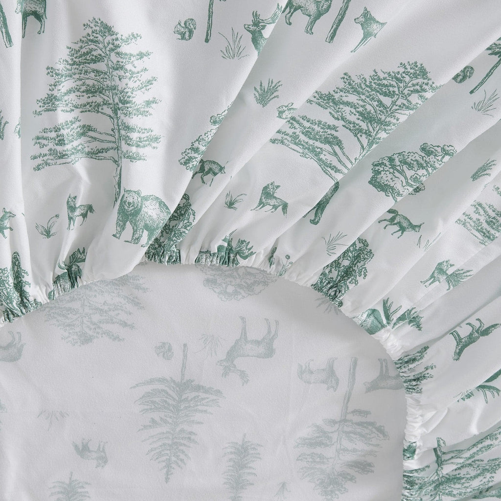 4-Piece Lodge Microfiber Sheet - Mountain Ridge Collection