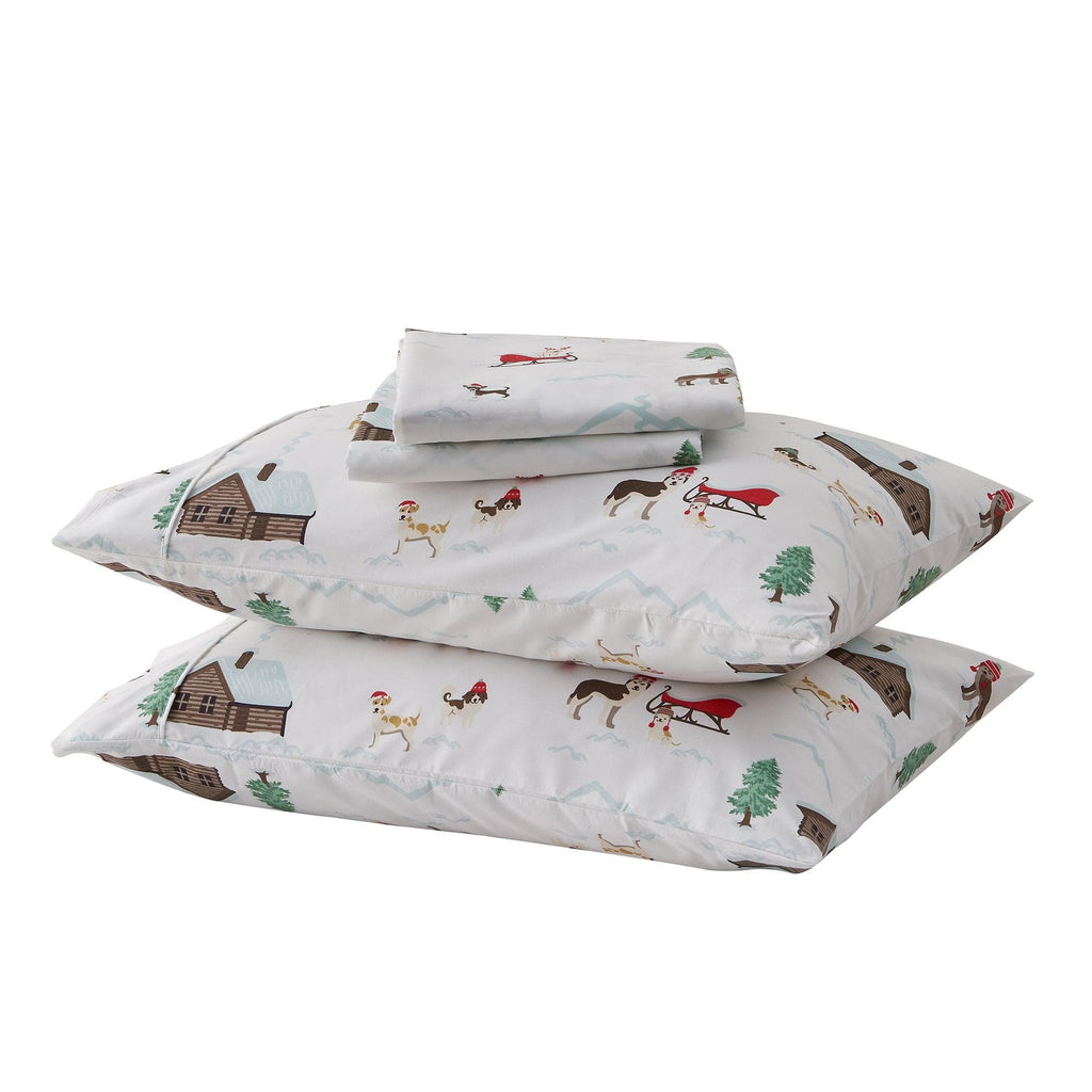 4-Piece Lodge Microfiber Sheet - Mountain Ridge Collection