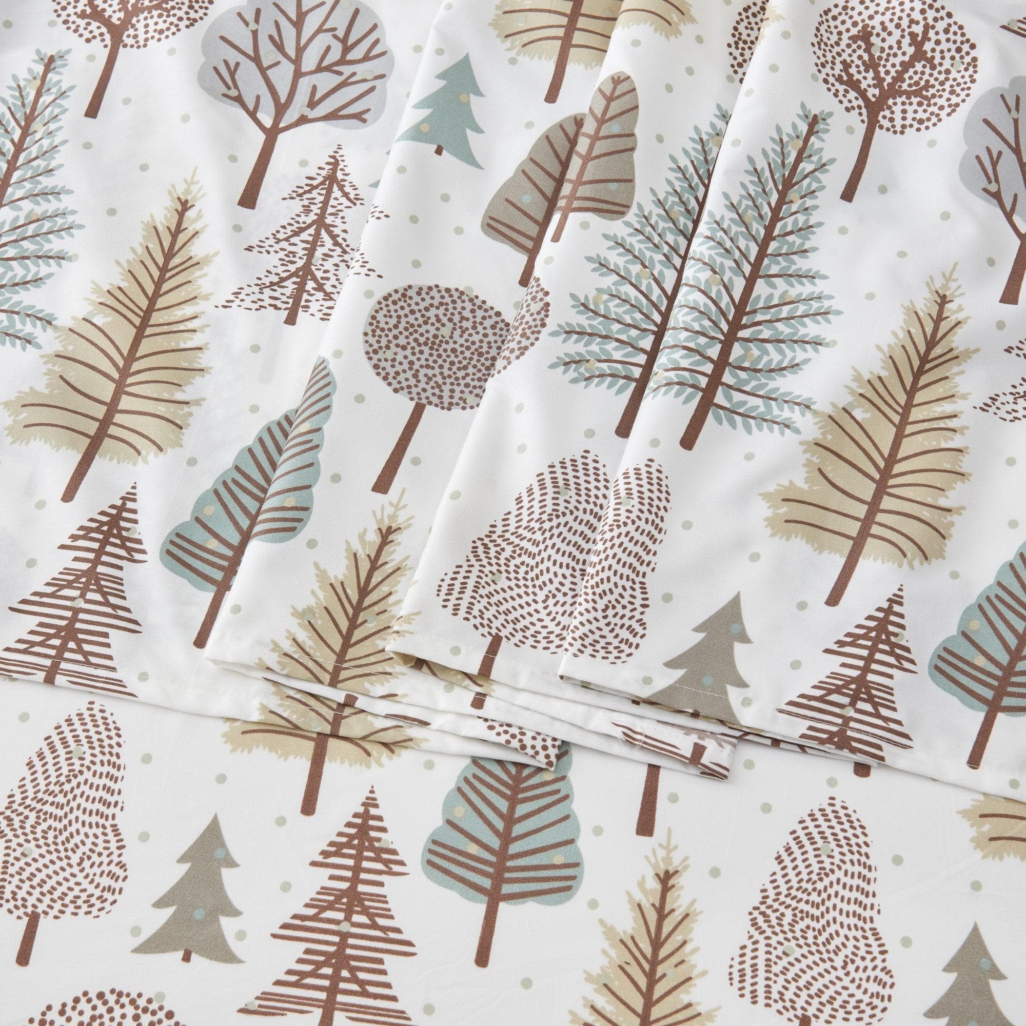 4-Piece Lodge Microfiber Sheet - Mountain Ridge Collection