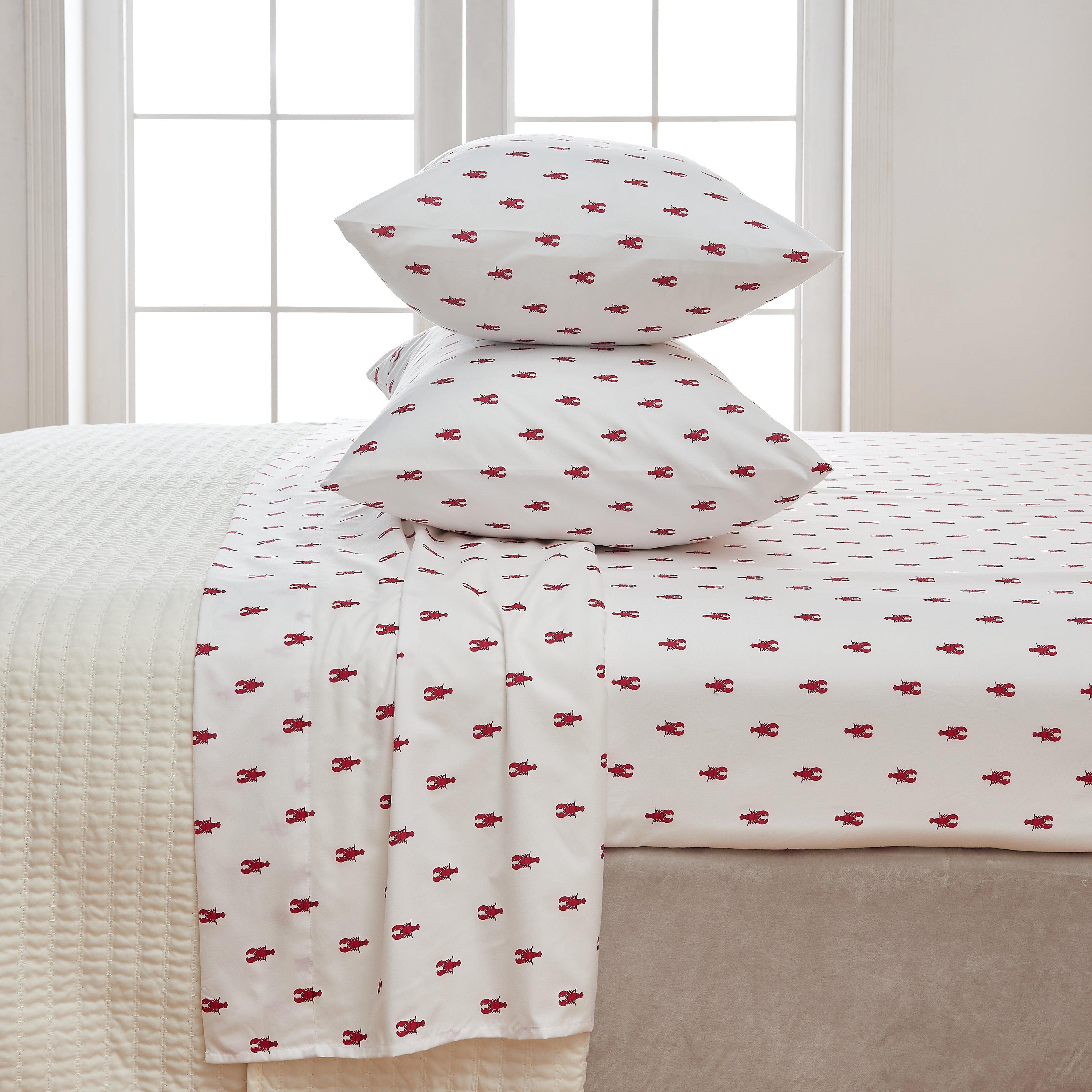 4-Piece Coastal Microfiber Sheet Set - Nantucket Collection