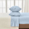 4 Piece Solid Microfiber Sheet - Amara Collection