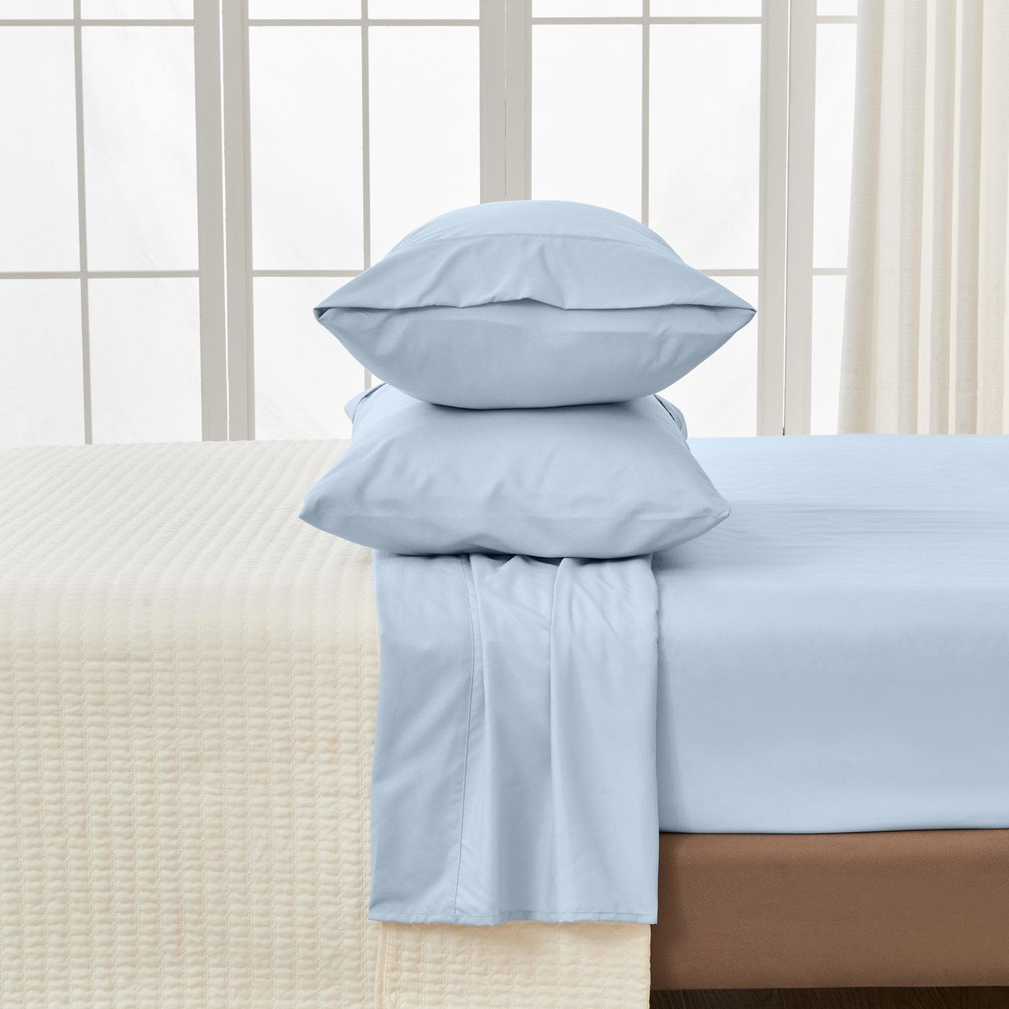 4 Piece Solid Microfiber Sheet - Amara Collection