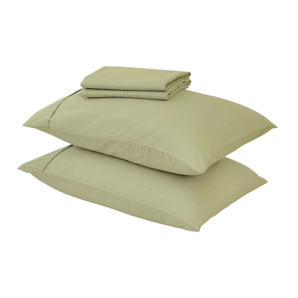 4 Piece Solid Microfiber Sheet - Amara Collection