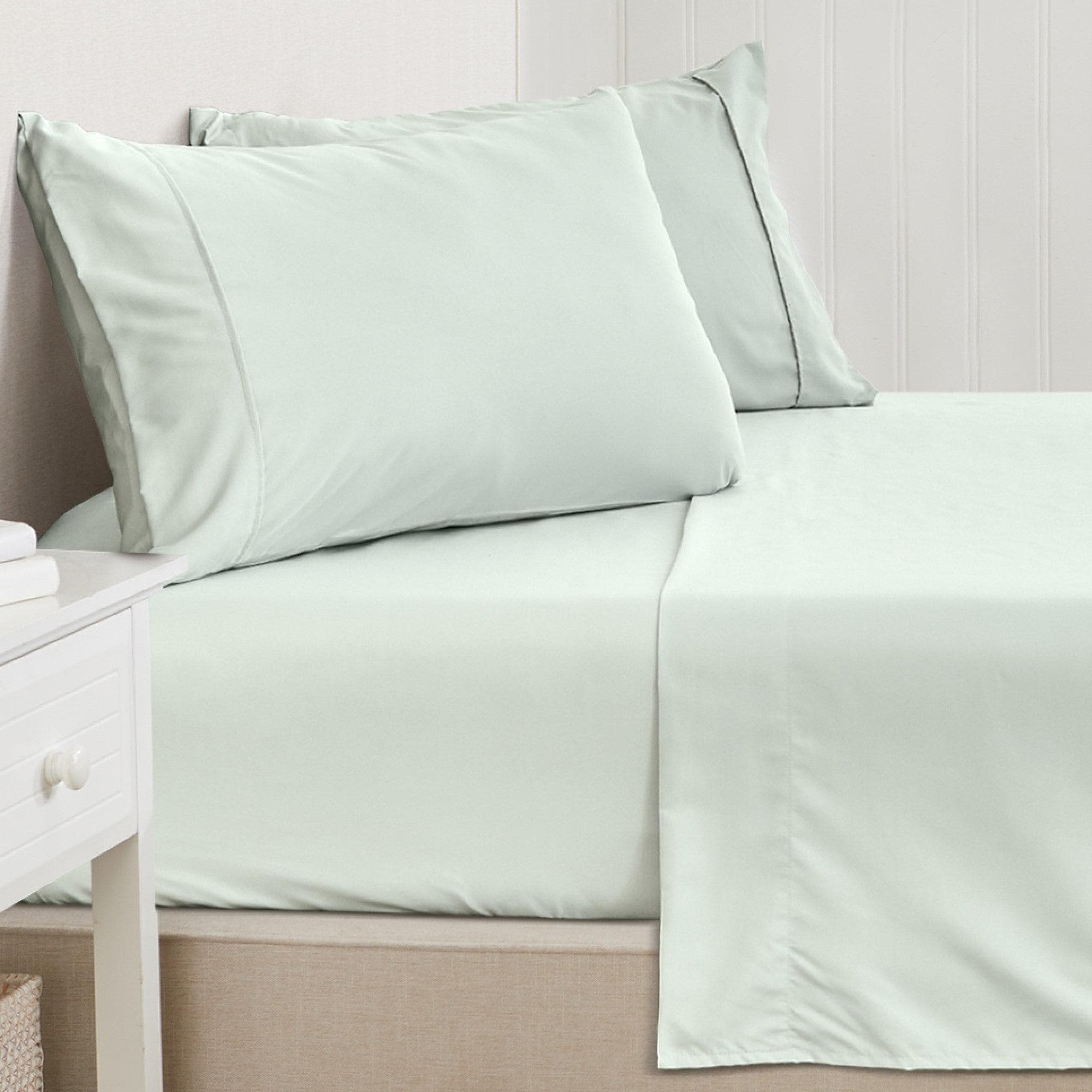 4 Piece Solid Microfiber Sheet - Amara Collection