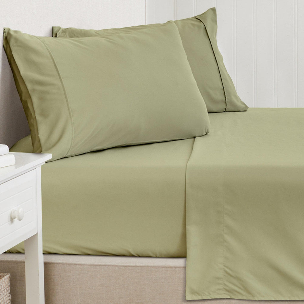 4 Piece Solid Microfiber Sheet - Amara Collection