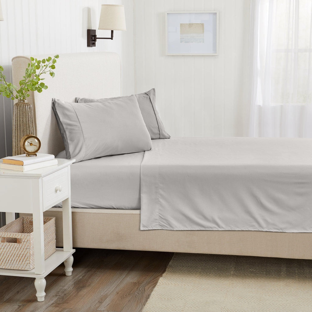 4 Piece Solid Microfiber Sheet - Amara Collection