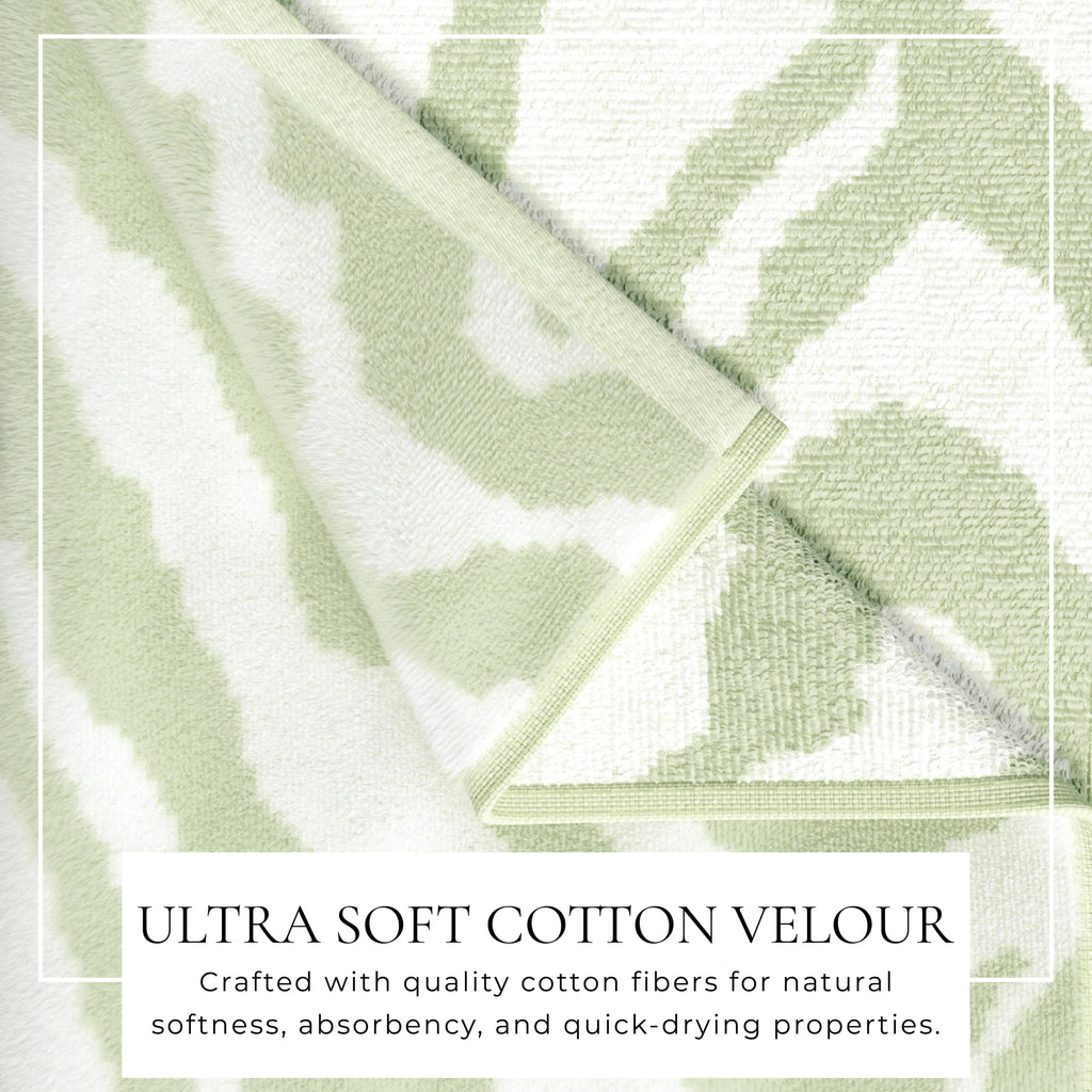 Oversized Retro Printed Beach Towel - St. Barts Collection