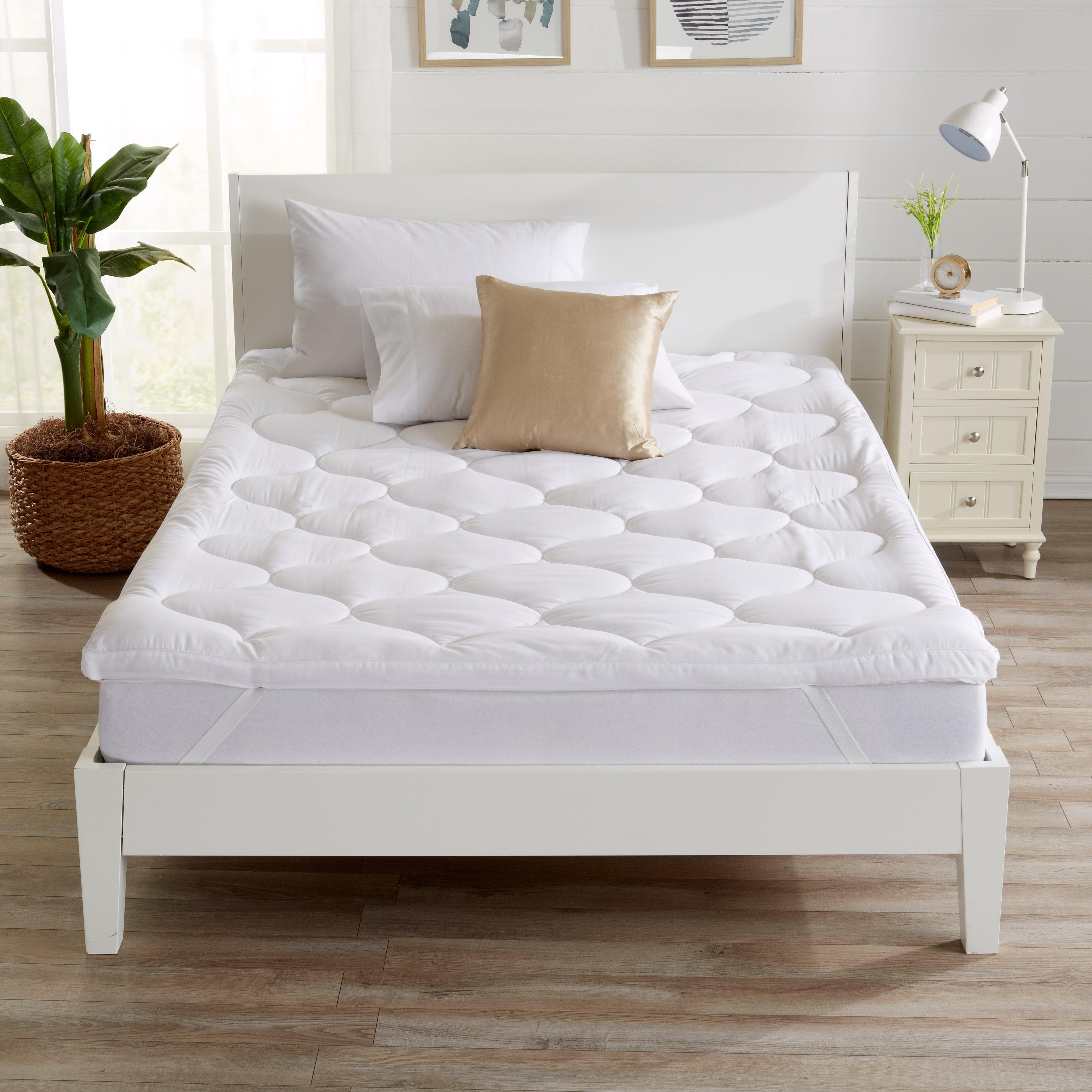 2 Inch Thick Hypoallergenic Mattress Topper - Kyla Collection