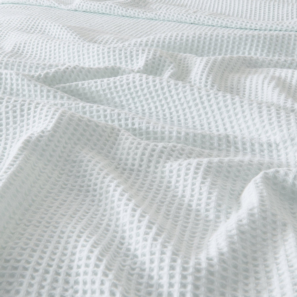 100% Cotton Waffle Weave Blanket - Mikala Collection