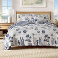 3-Piece Coastal Quilt - Catalina Collection