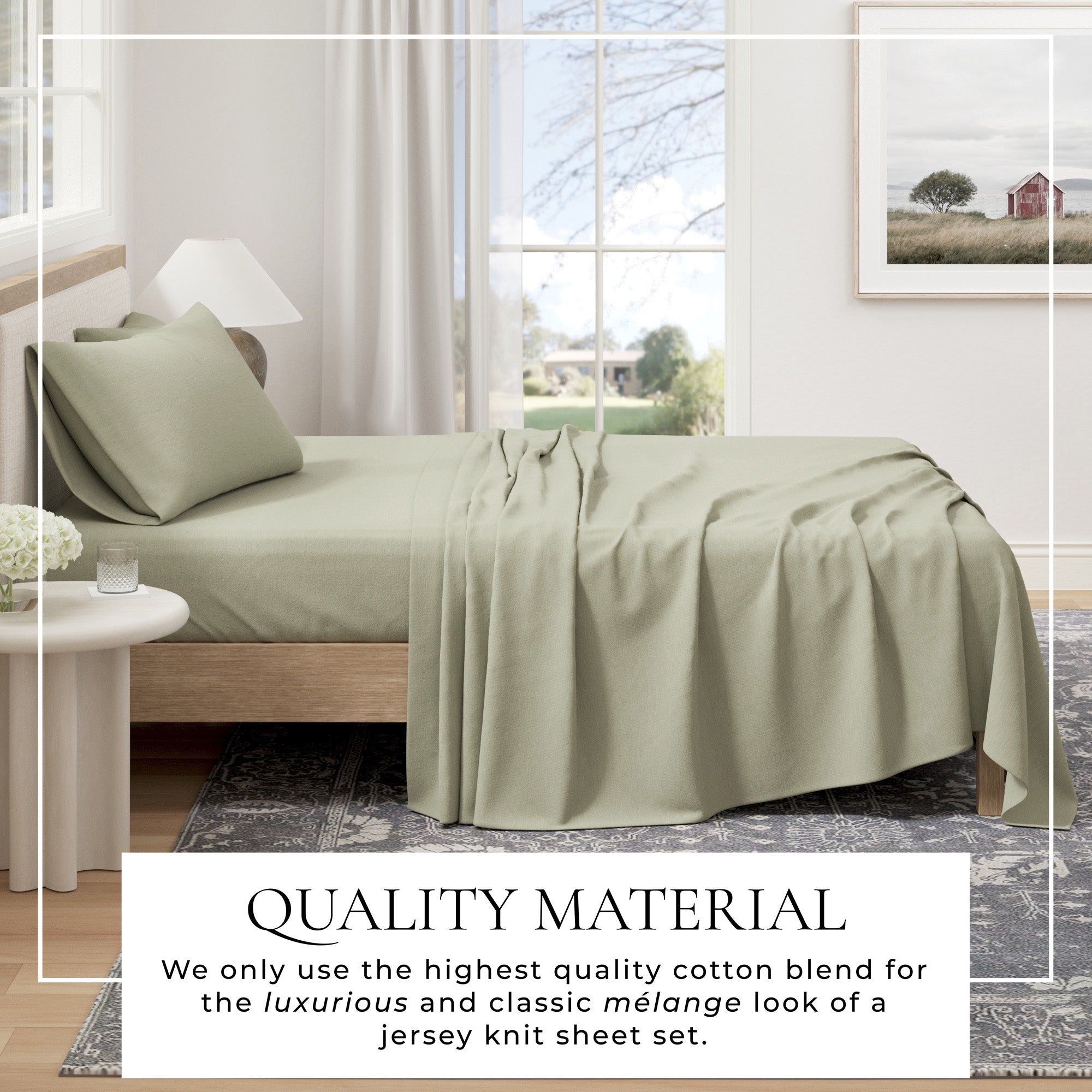 4-Piece Jersey Sheet - Carmen Collection