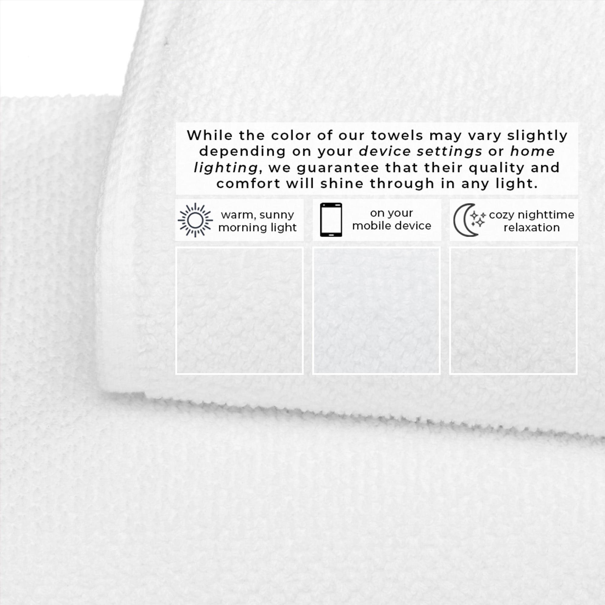 Cotton Textured Bath Towel Set - Acacia Collection