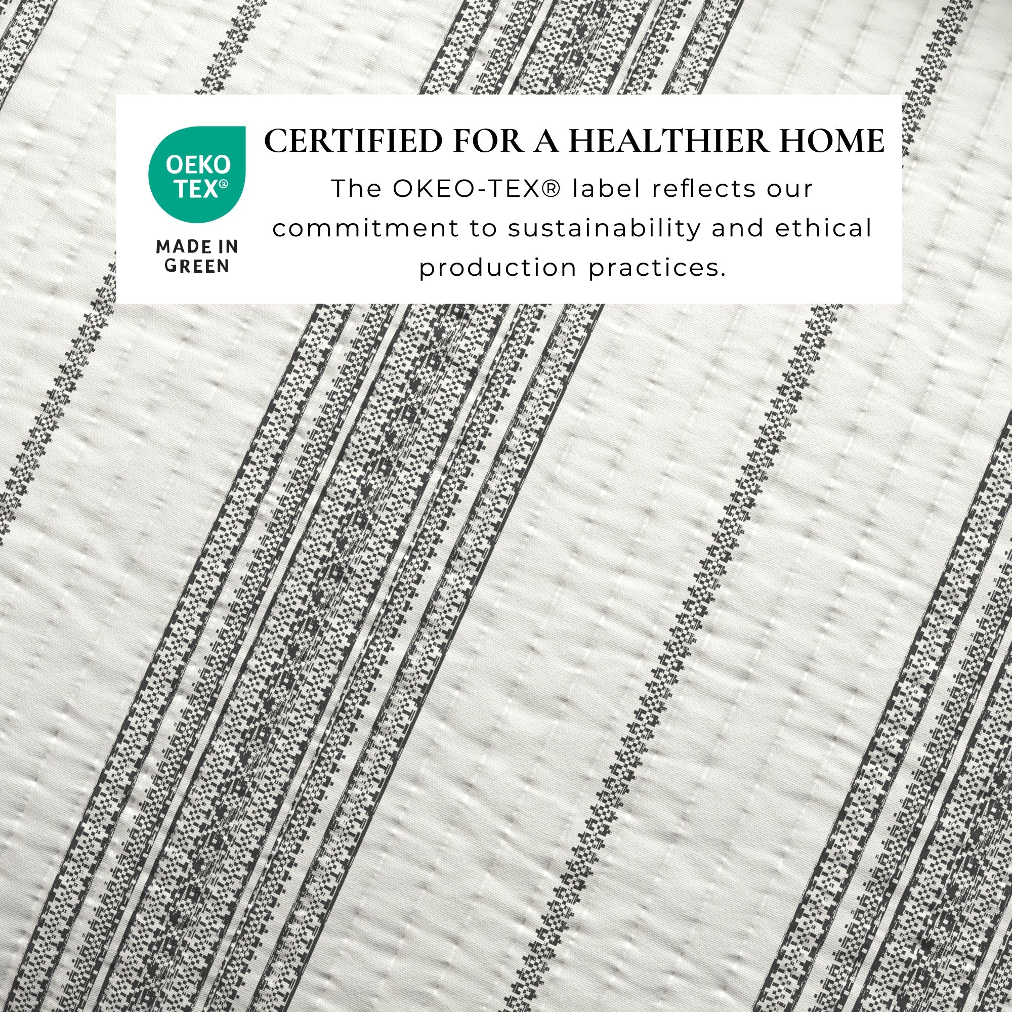 3-Piece Stripe Quilt - Wesley Collection