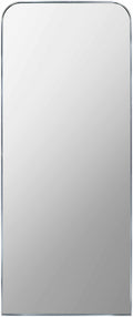 Lavezzola Metallic Silver Mirror