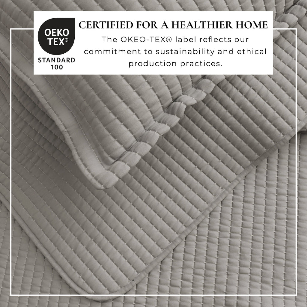 3-Piece Solid Quilt - Alicia Collection