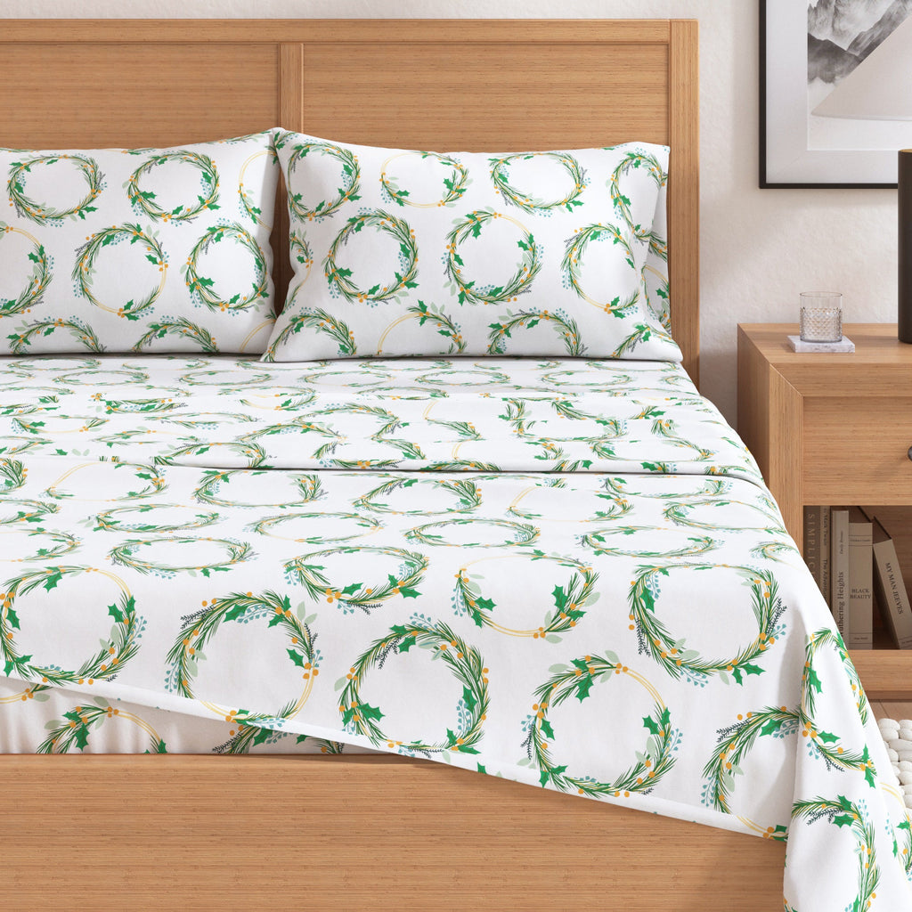 4-Piece Turkish Cotton Flannel Sheet - Lakeview Collection