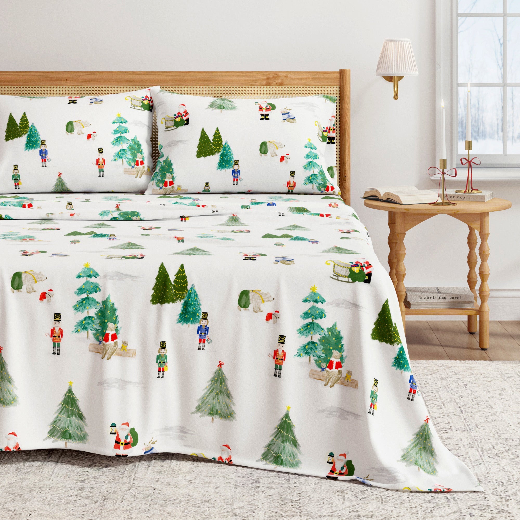 4-Piece Turkish Cotton Flannel Sheet - Whittaker Collection