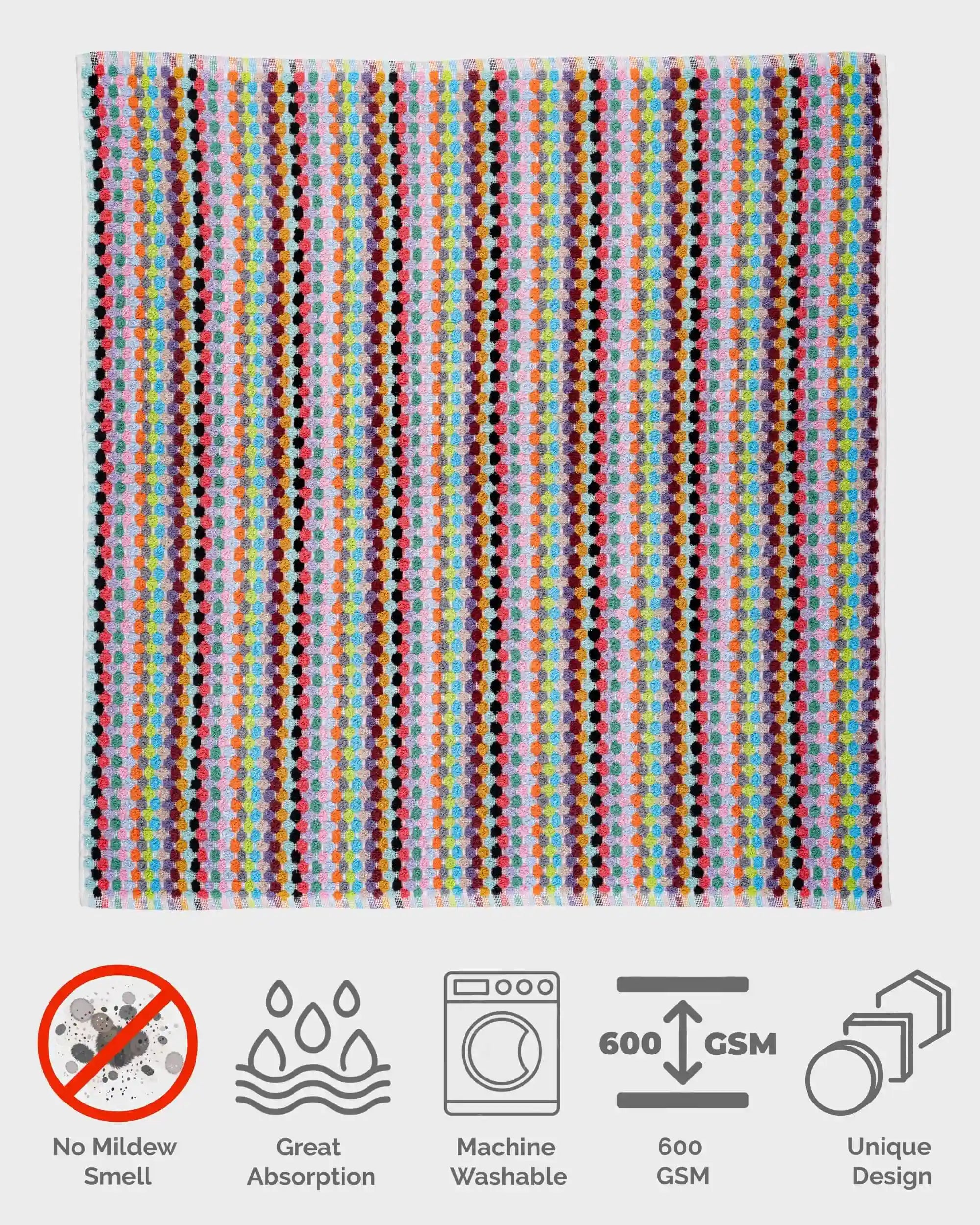Pom Pom Bath Mat