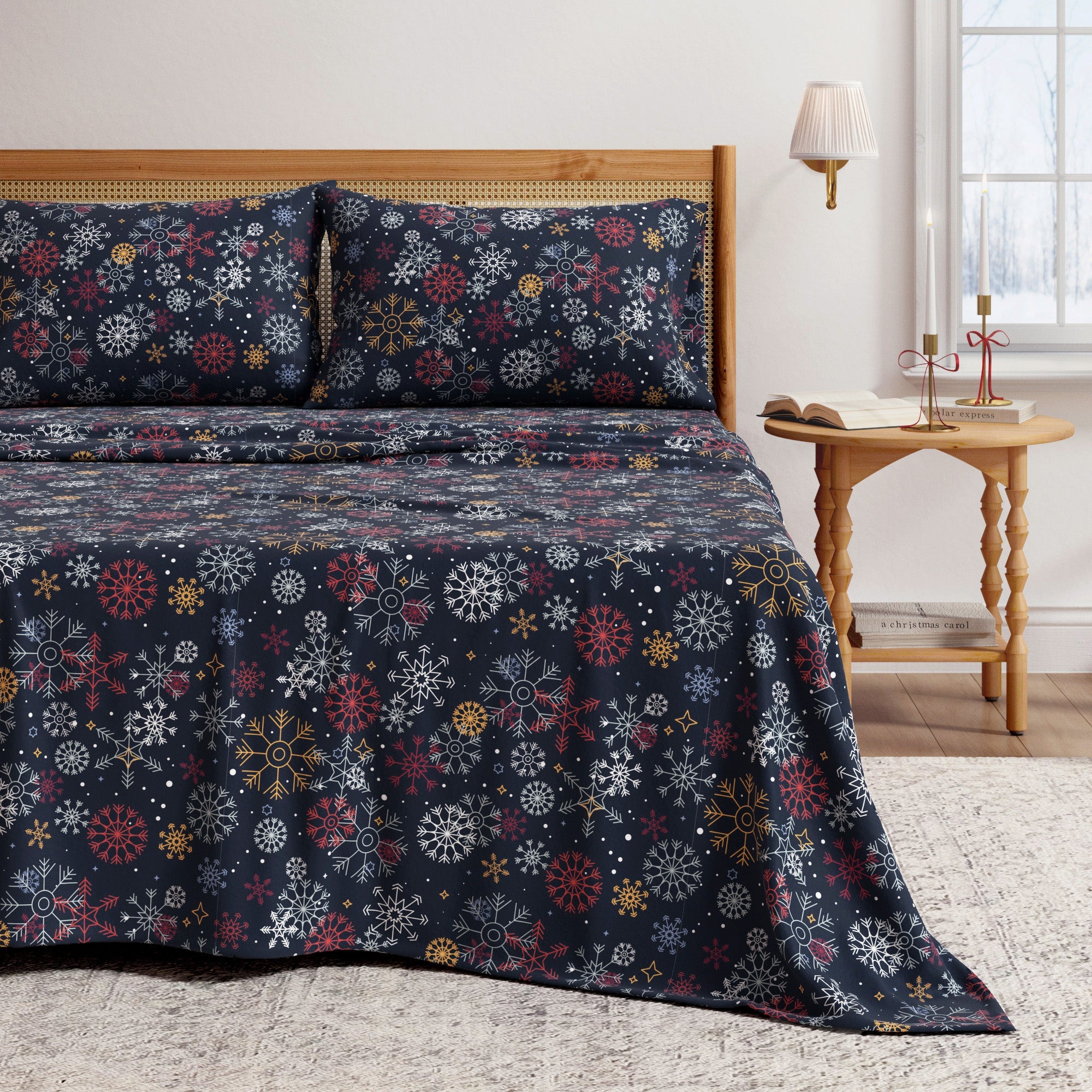 4-Piece Turkish Cotton Flannel Sheet - Lakeview Collection