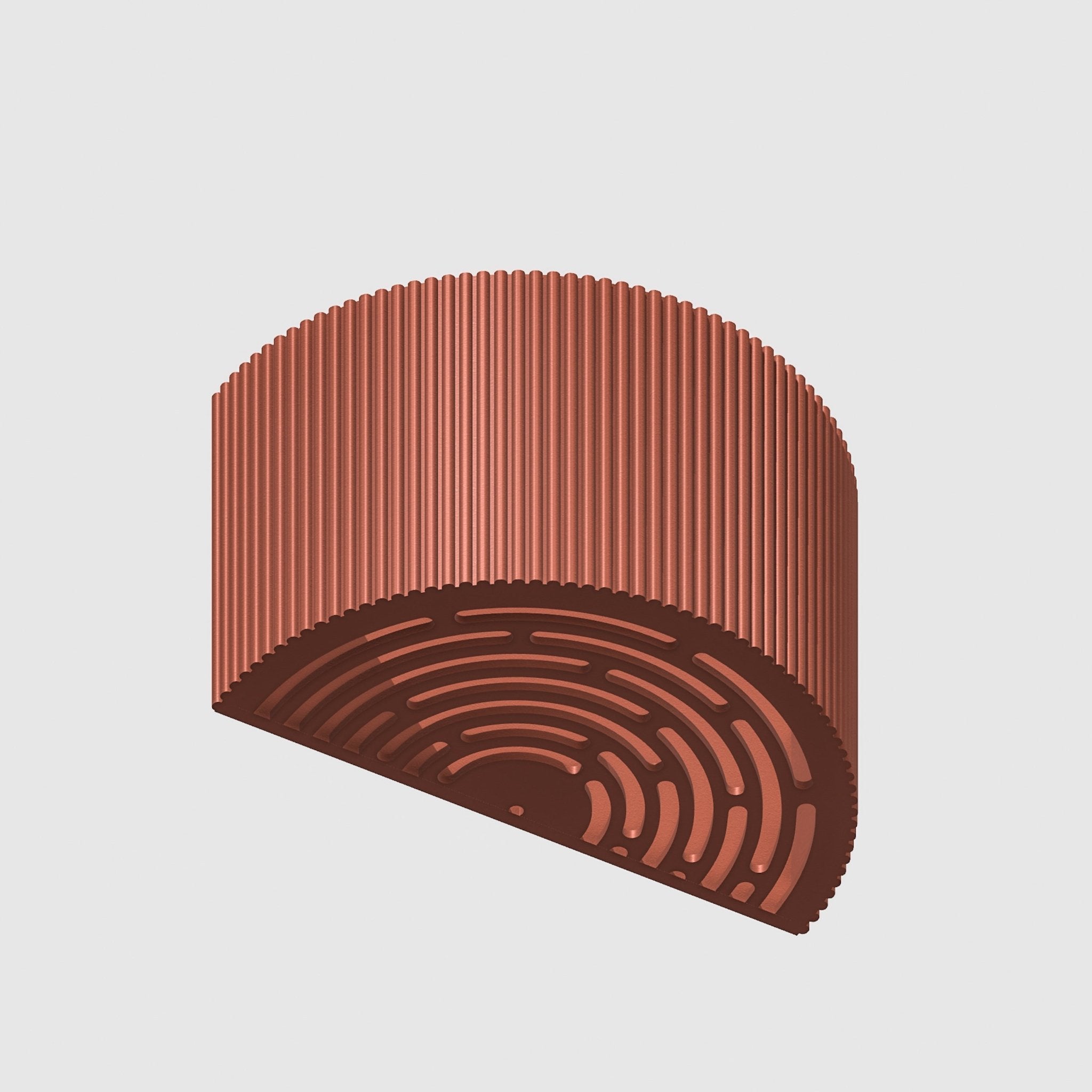 Ribbed Wall Planter