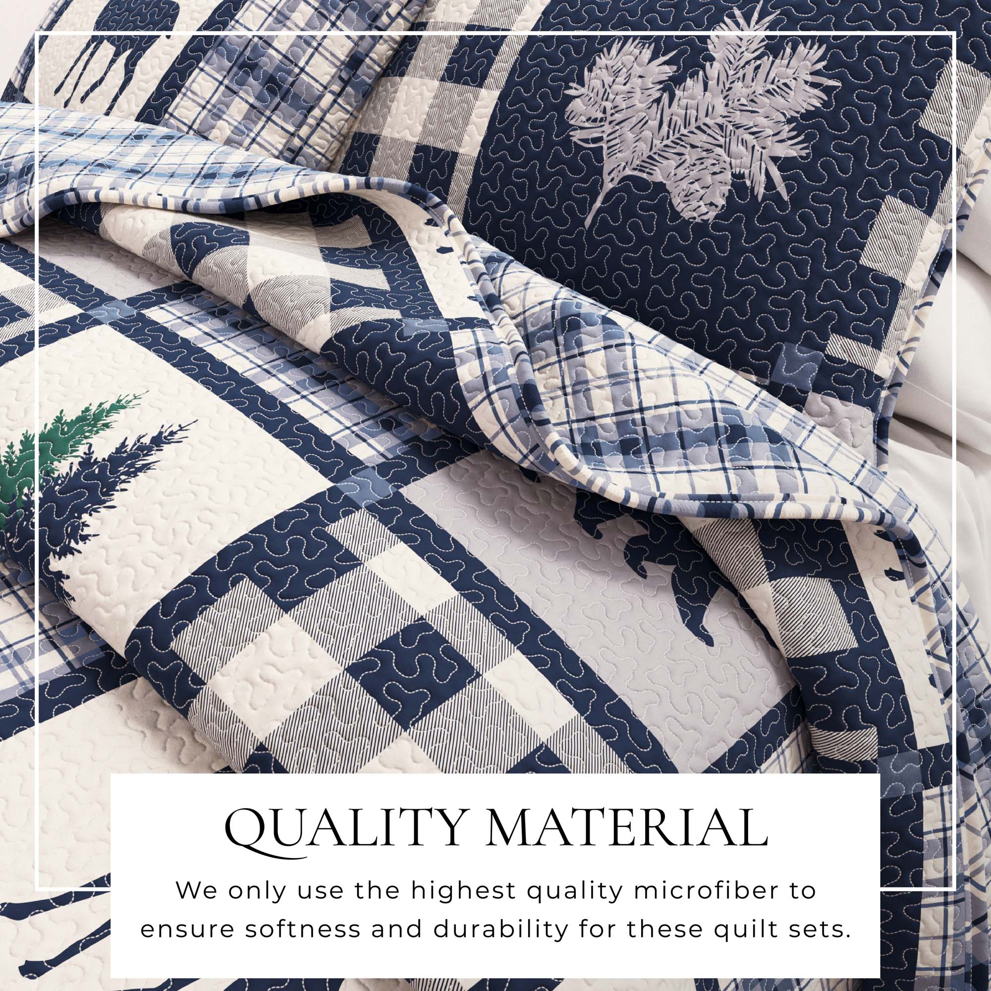 3-Piece Lodge Quilt - Stonehurst Collection