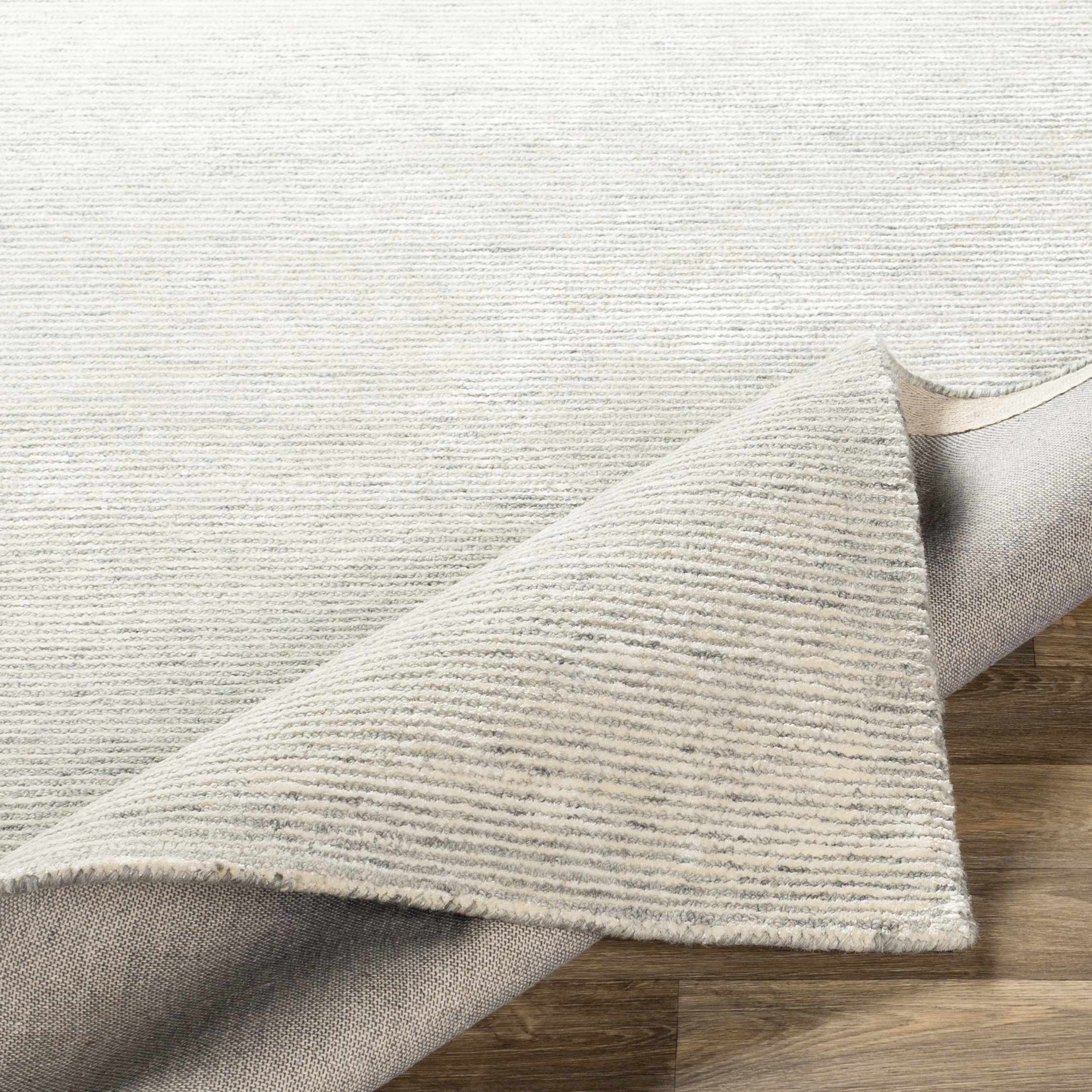 Orcas Hand Tufted Wool-Blend Rug - Aqua