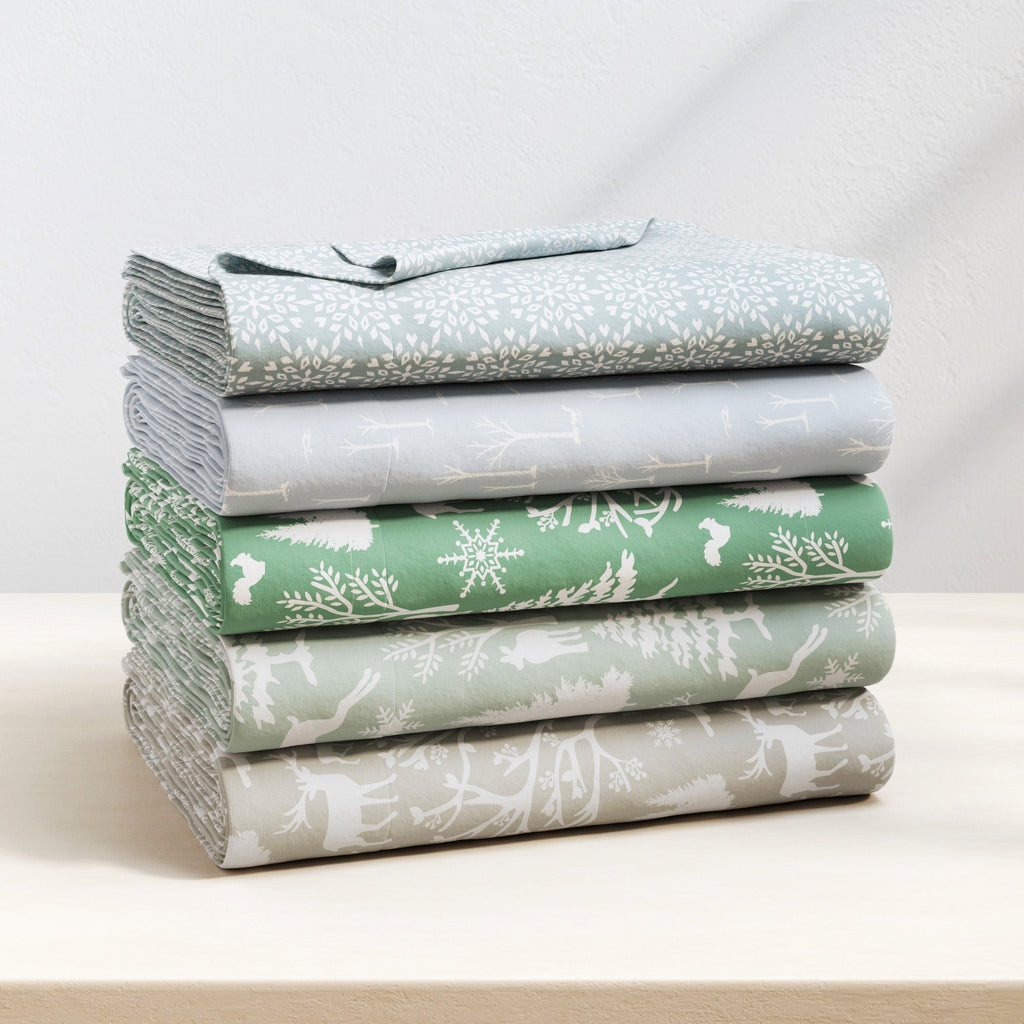 4-Piece Turkish Cotton Flannel Sheet - Lakeview Collection