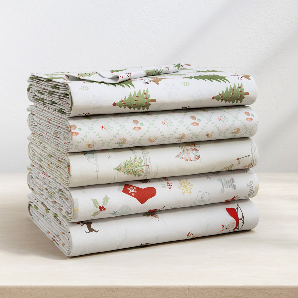 4-Piece Turkish Cotton Flannel Sheet - Whittaker Collection