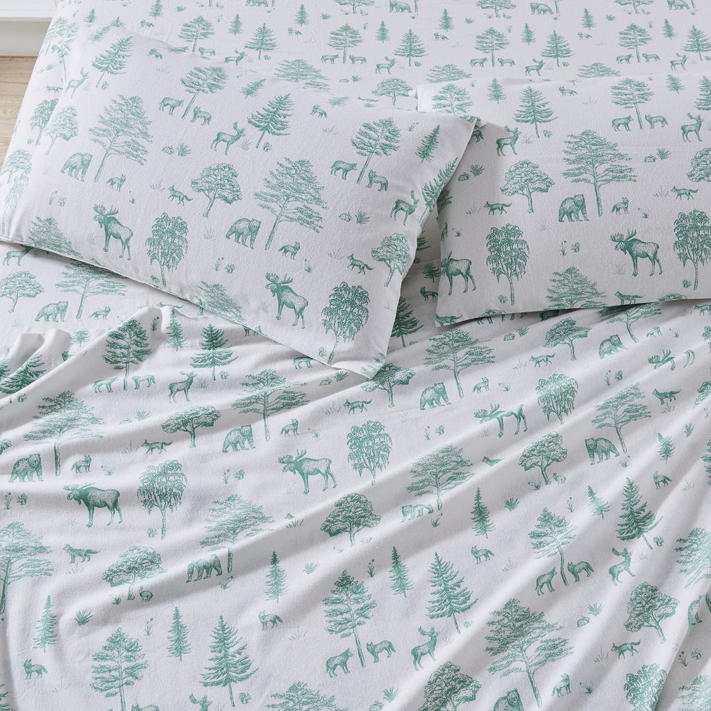 4-Piece Turkish Cotton Flannel Sheet - Stratton Collection