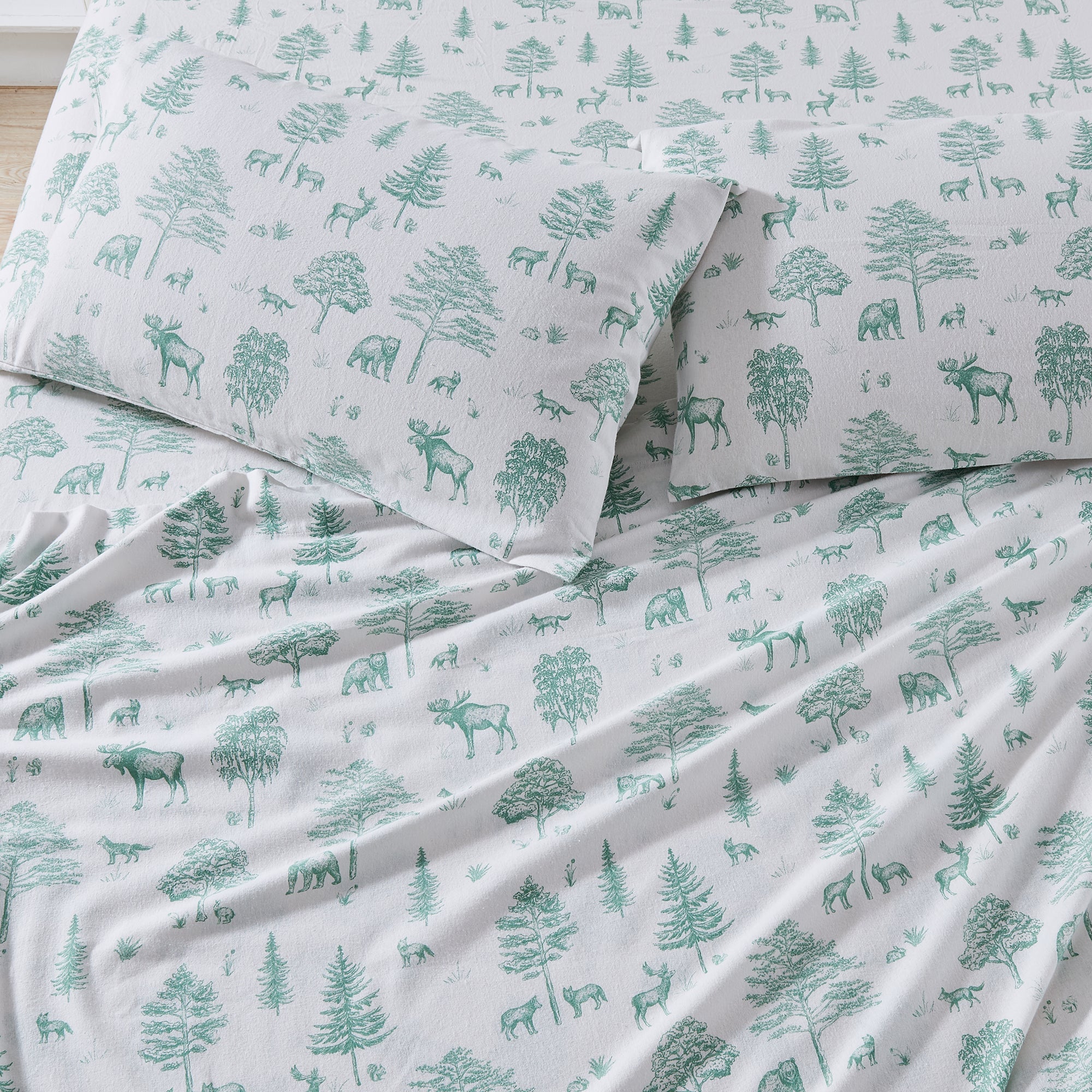 4-Piece Turkish Cotton Flannel Sheet - Stratton Collection