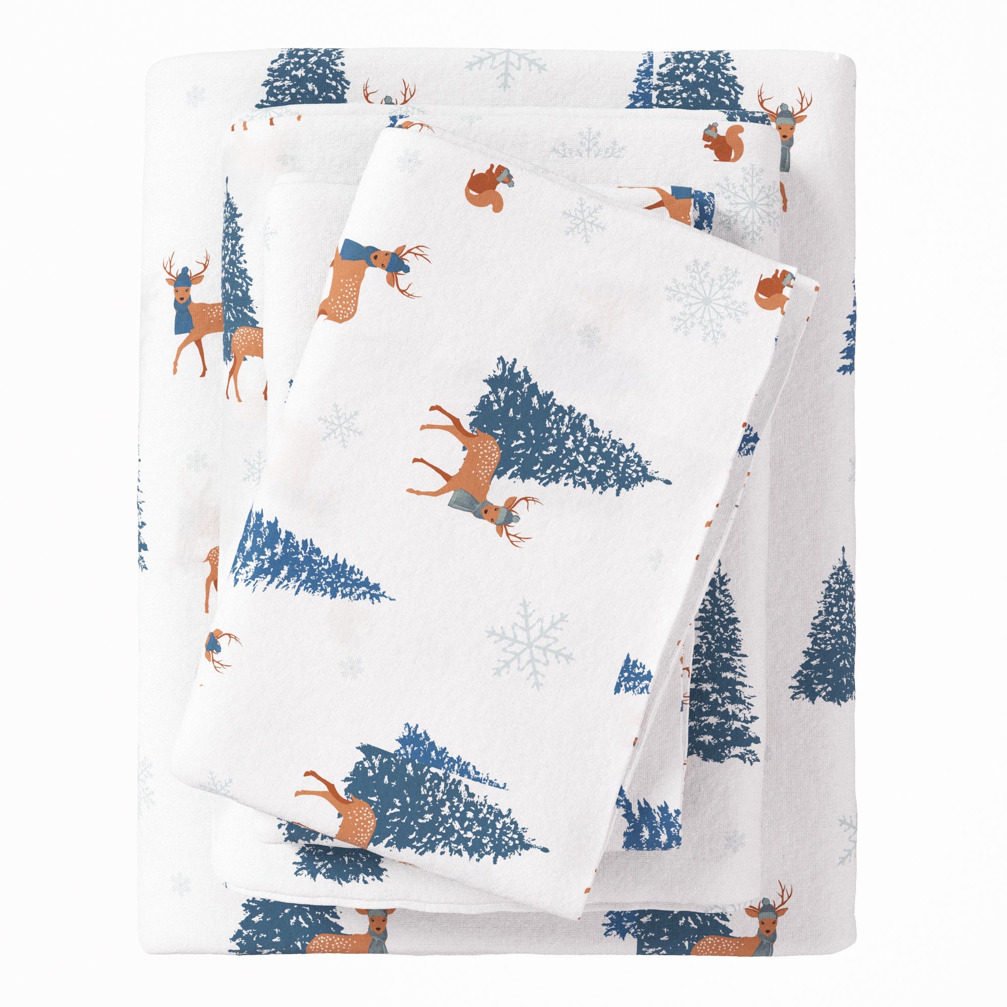 4-Piece Turkish Cotton Flannel Sheet - Whittaker Collection