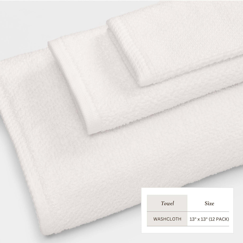 Cotton Textured Bath Towel Set - Acacia Collection
