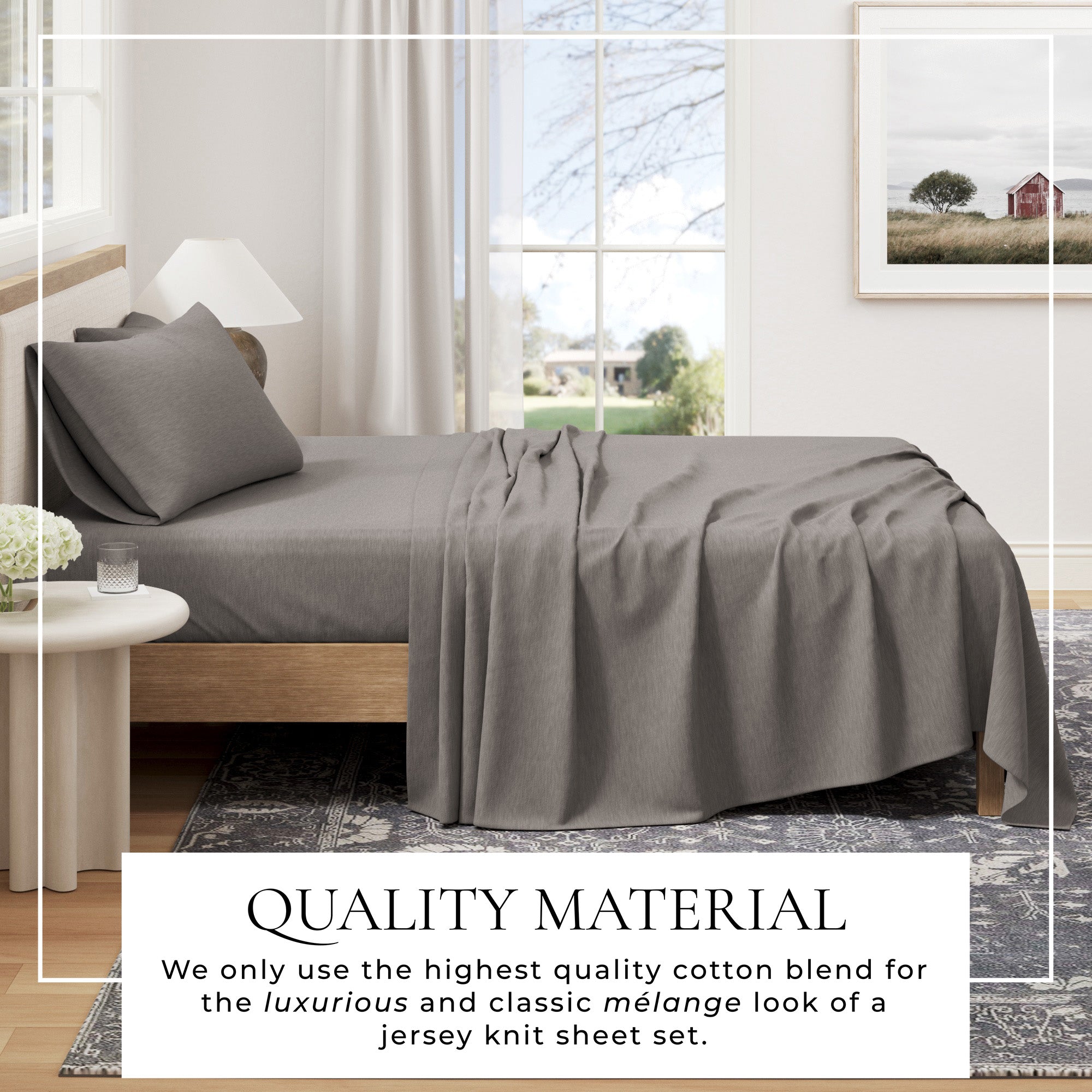 4-Piece Jersey Sheet - Carmen Collection