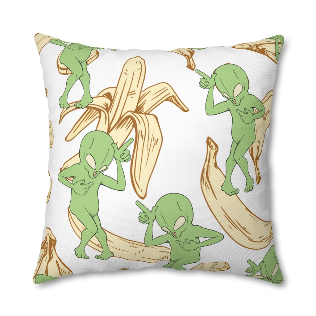 Alien Peel Pillow Case - Throw Pillow Cover - Grandmillennial Style