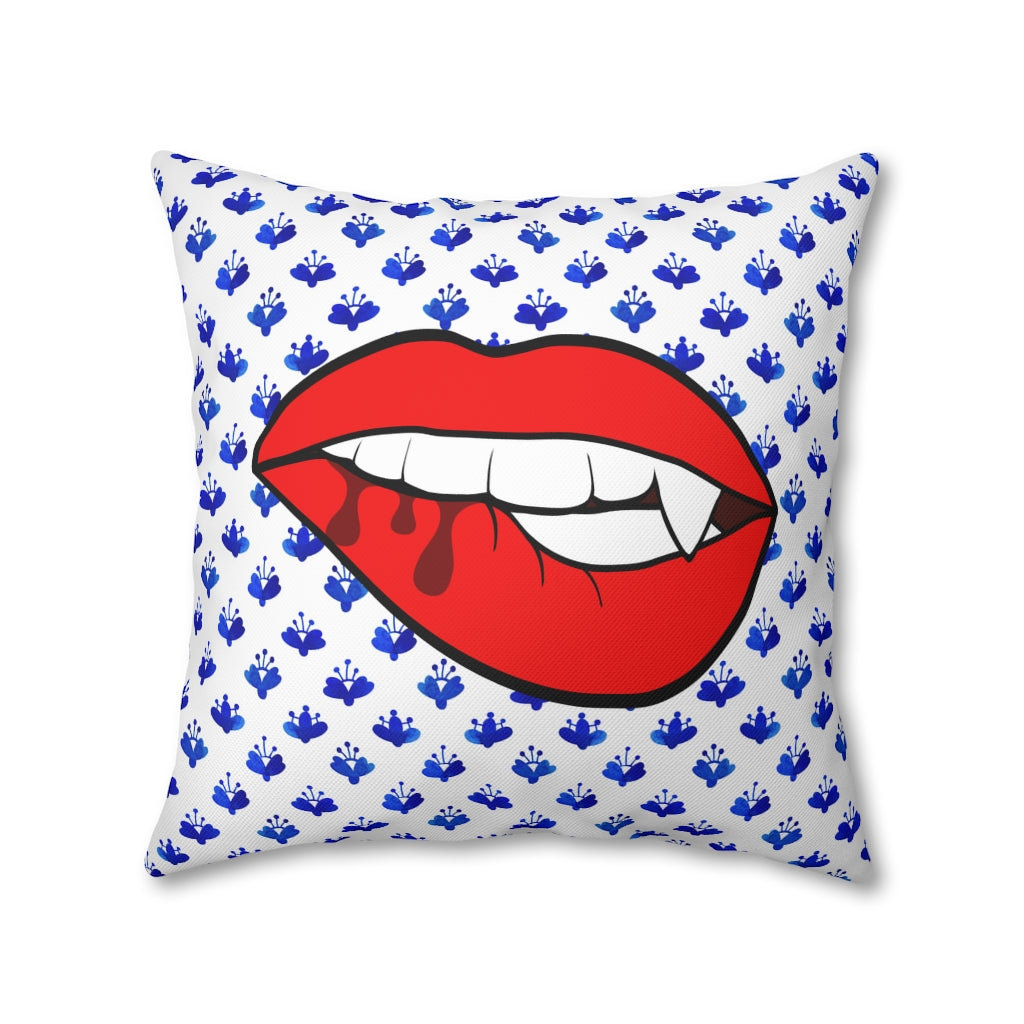 Grandmillennial Vampire Pillow Case - Throw Pillow Cover - Grandmillennial Style