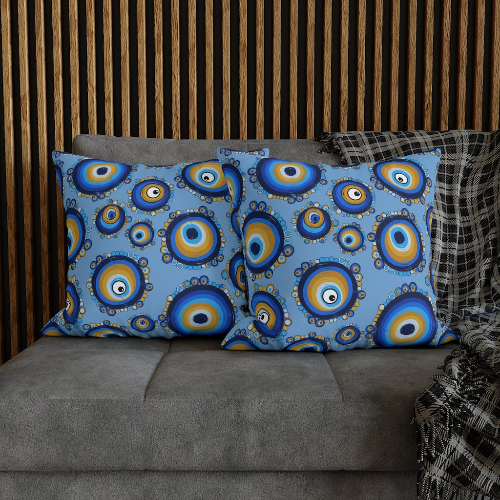 Eye See You Pillow Case - Throw Pillow Cover - Grandmillennial Style