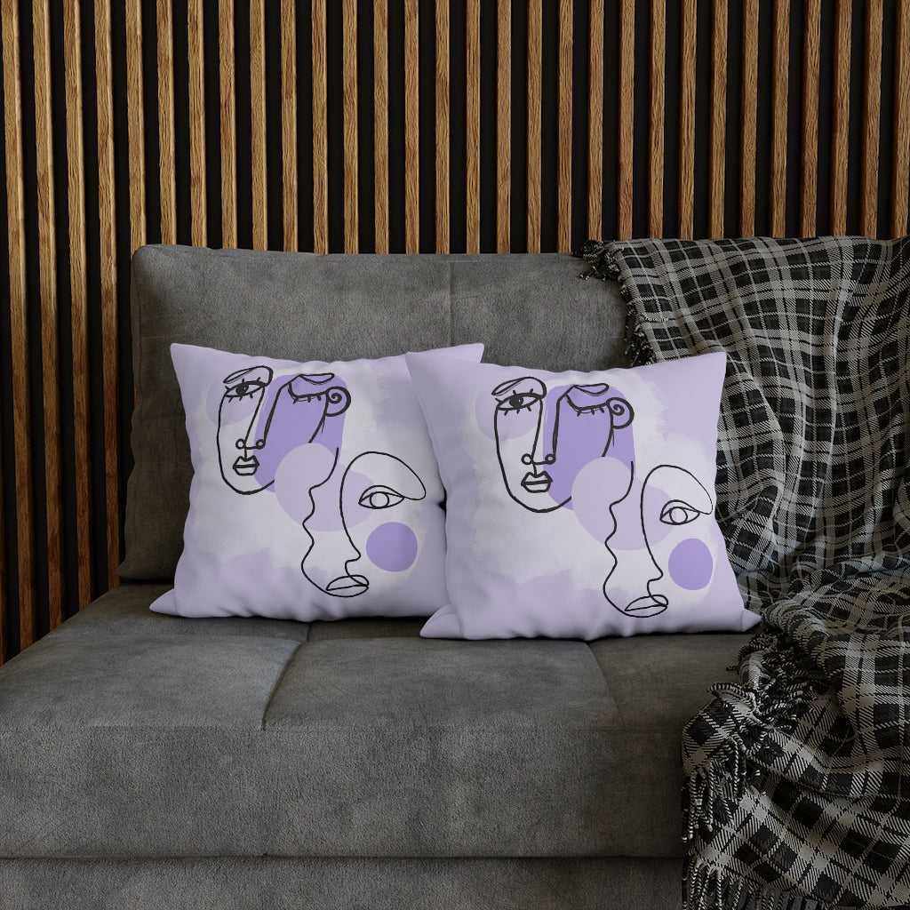 Theater Play Pillow Case - Throw Pillow Cover - Grandmillennial Style