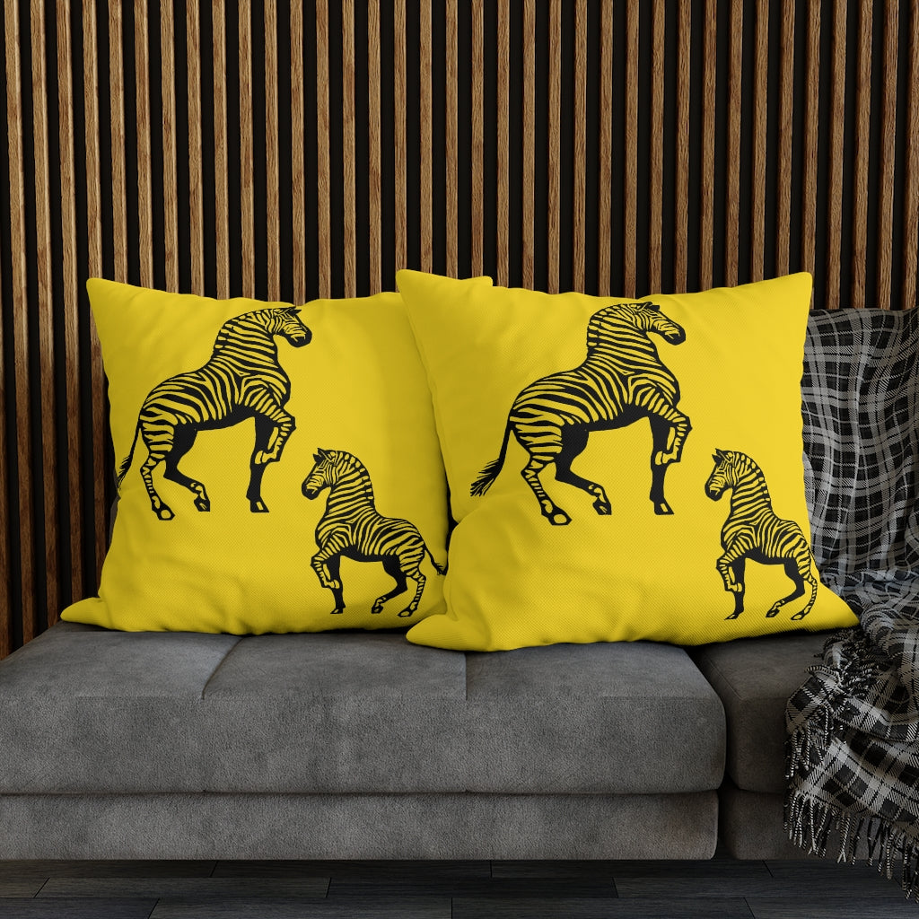 Iconic Zebra Pillow Case - Throw Pillow Cover - Grandmillennial Style